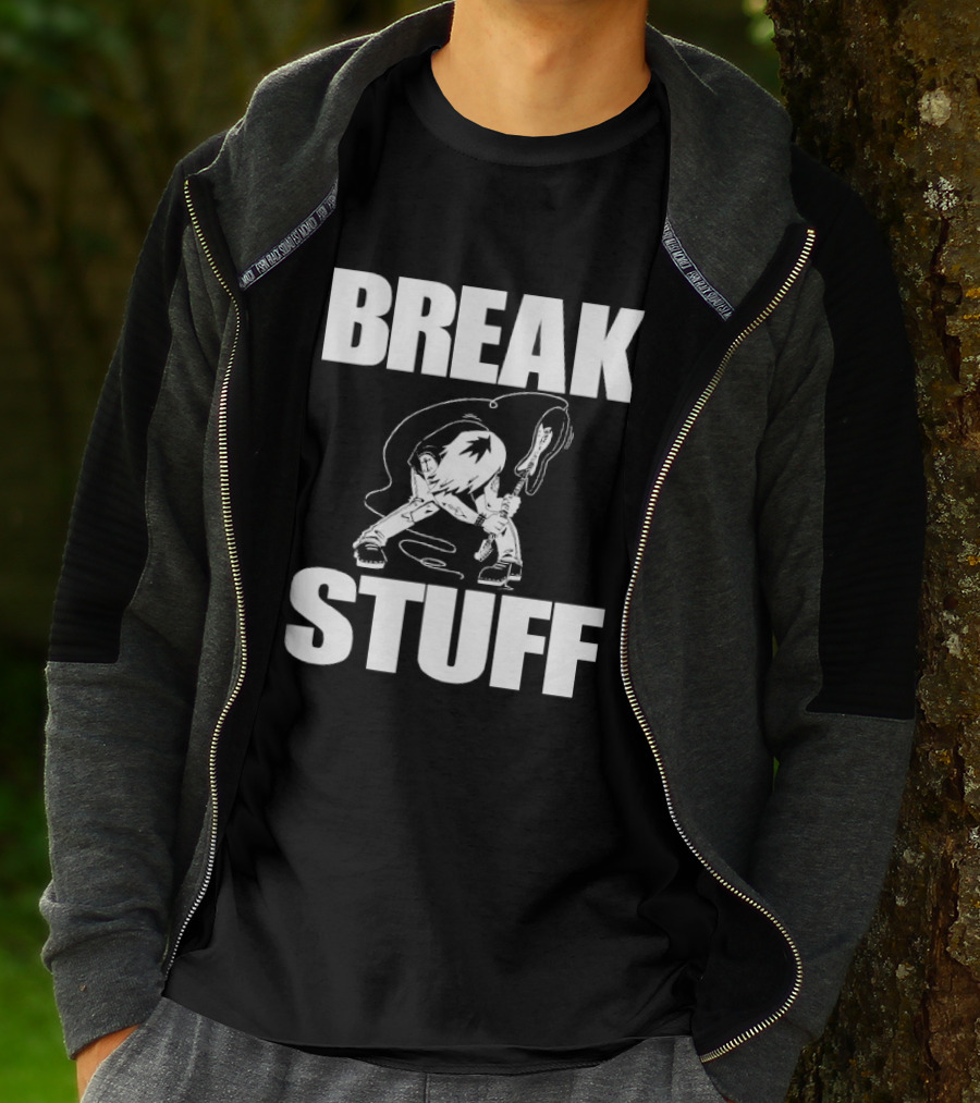Limp Bizkit Break Stuff Illustration Iconic Band T-Shirt