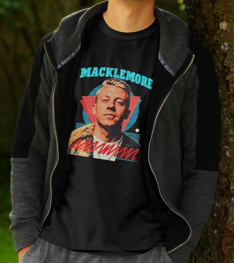 Macklemore Vintage Retro Style Collage T-Shirt