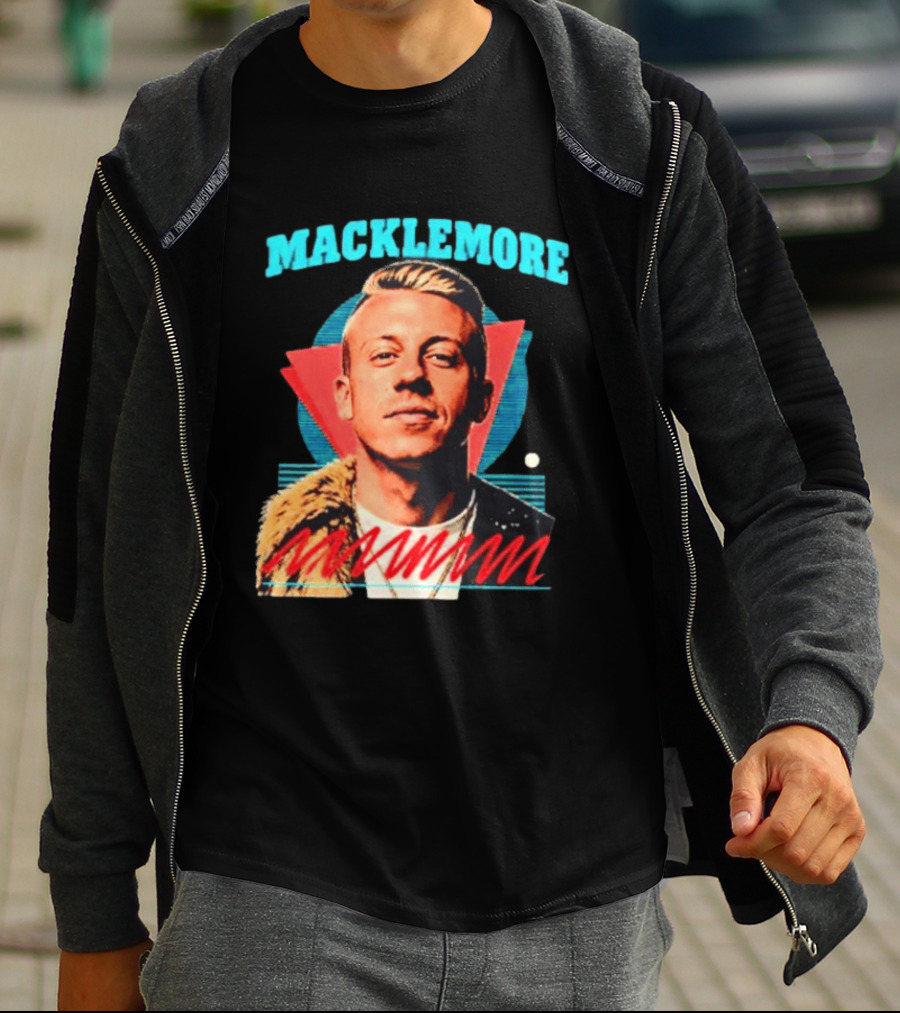 Macklemore Vintage Retro Style Collage T-Shirt