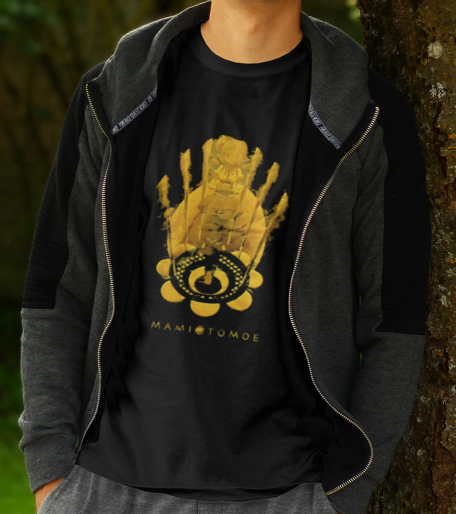 Mami Tomoe Magical Anime Character Golden T-Shirt
