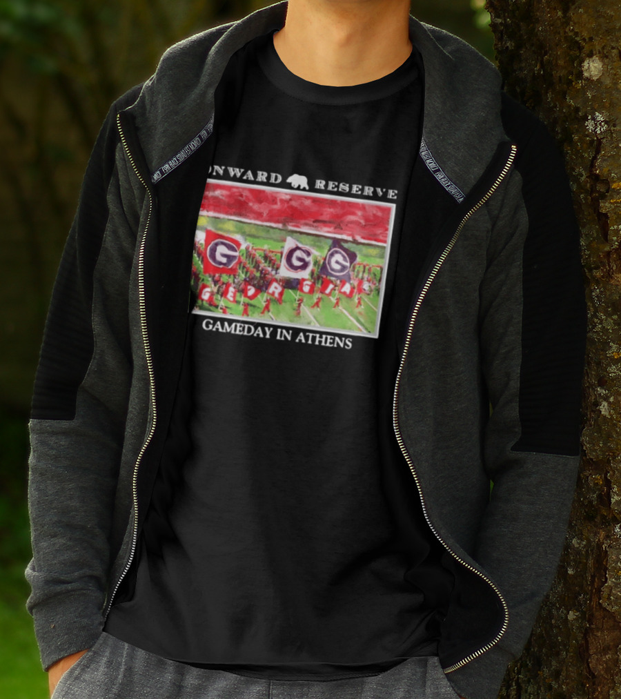 Onward Reserve Georgia Bulldogs Gameday In Athens T-Shirt