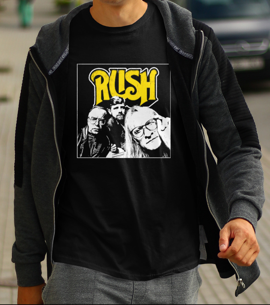 Rush Lone Gunmen Yellow T-Shirt