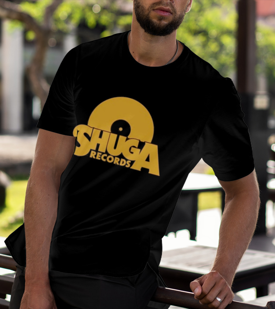Shuga Records Vinyl Icon Retro Style Collection T-Shirt