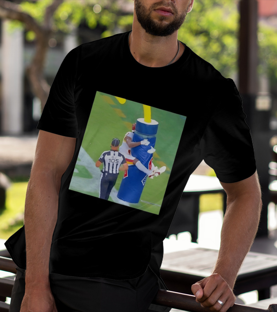Stefon Diggs Washington Commanders Touchdown Celebration NFL Moment T-Shirt
