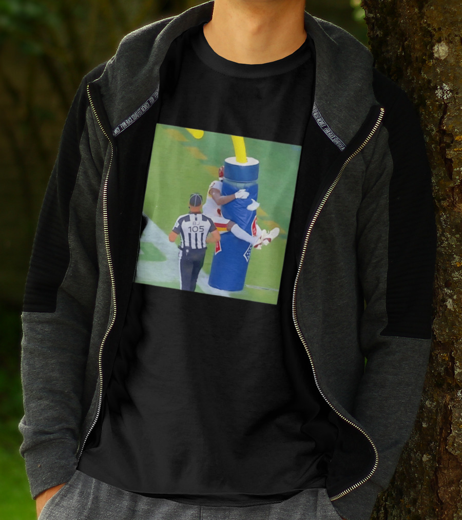 Stefon Diggs Washington Commanders Touchdown Celebration NFL Moment T-Shirt