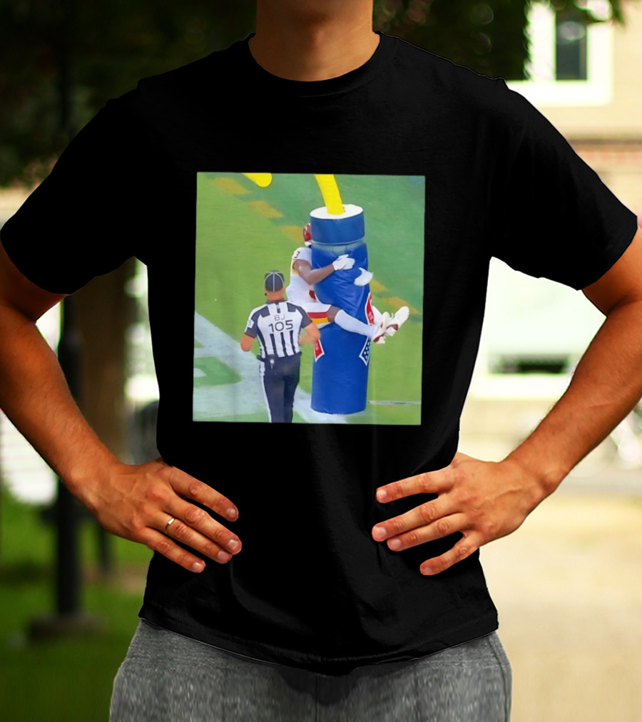Stefon Diggs Washington Commanders Touchdown Celebration NFL Moment T-Shirt