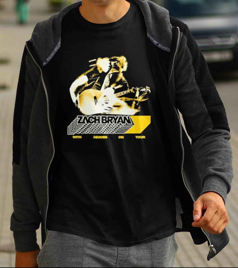 Zach Bryan With Heaven On Tour Sep 18 2026 The Woodlands Dover DE T-Shirt