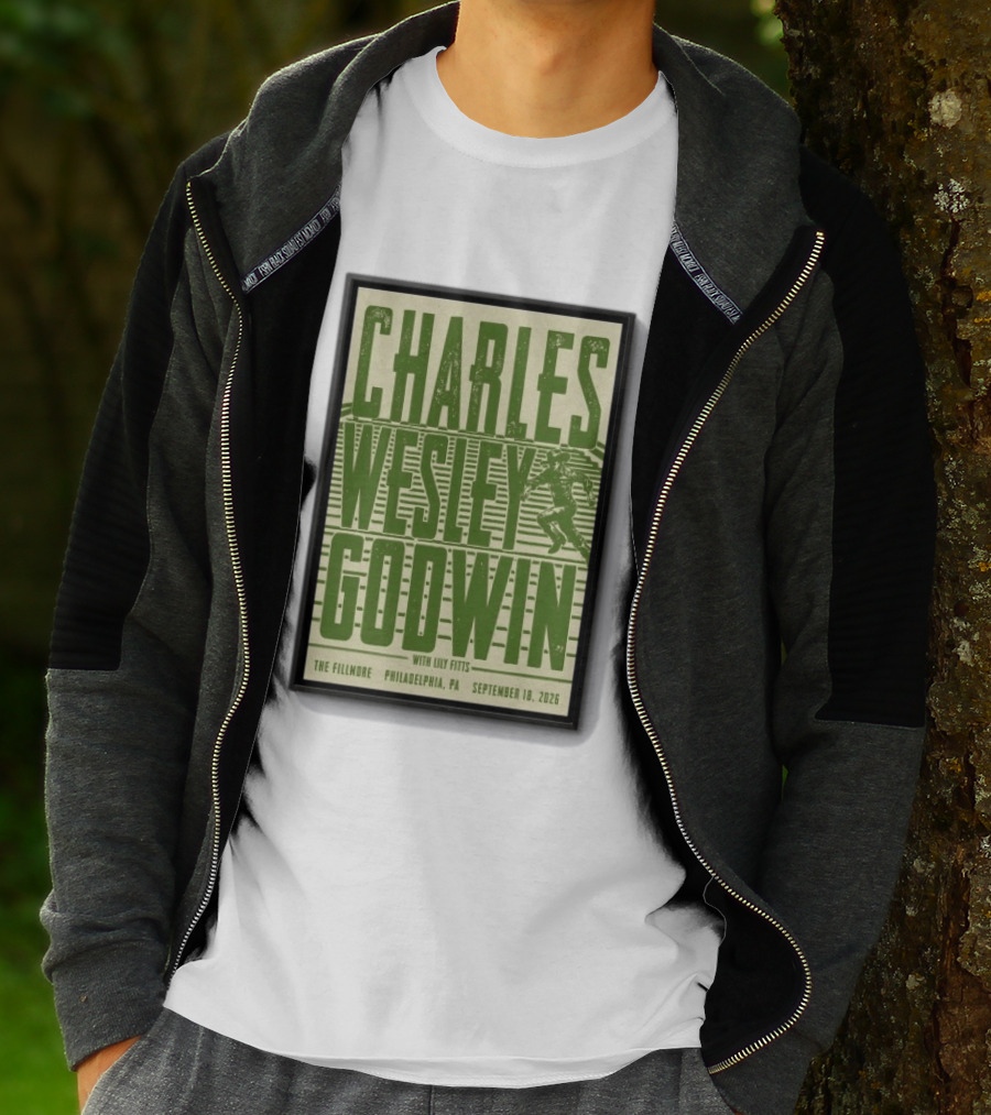 Charles Wesley Godwin The Fillmore Philadelphia PA September 18 2026 T-Shirt