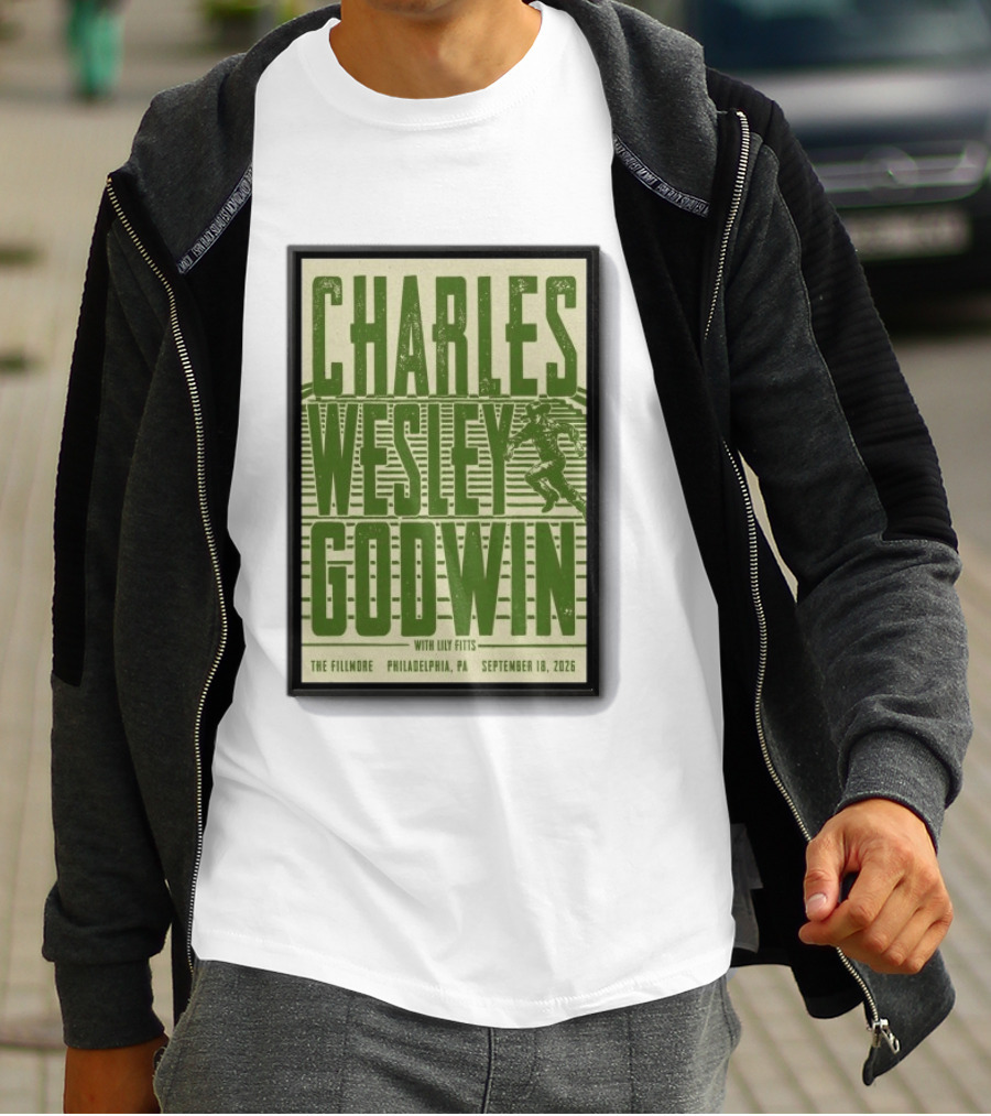 Charles Wesley Godwin The Fillmore Philadelphia PA September 18 2026 T-Shirt