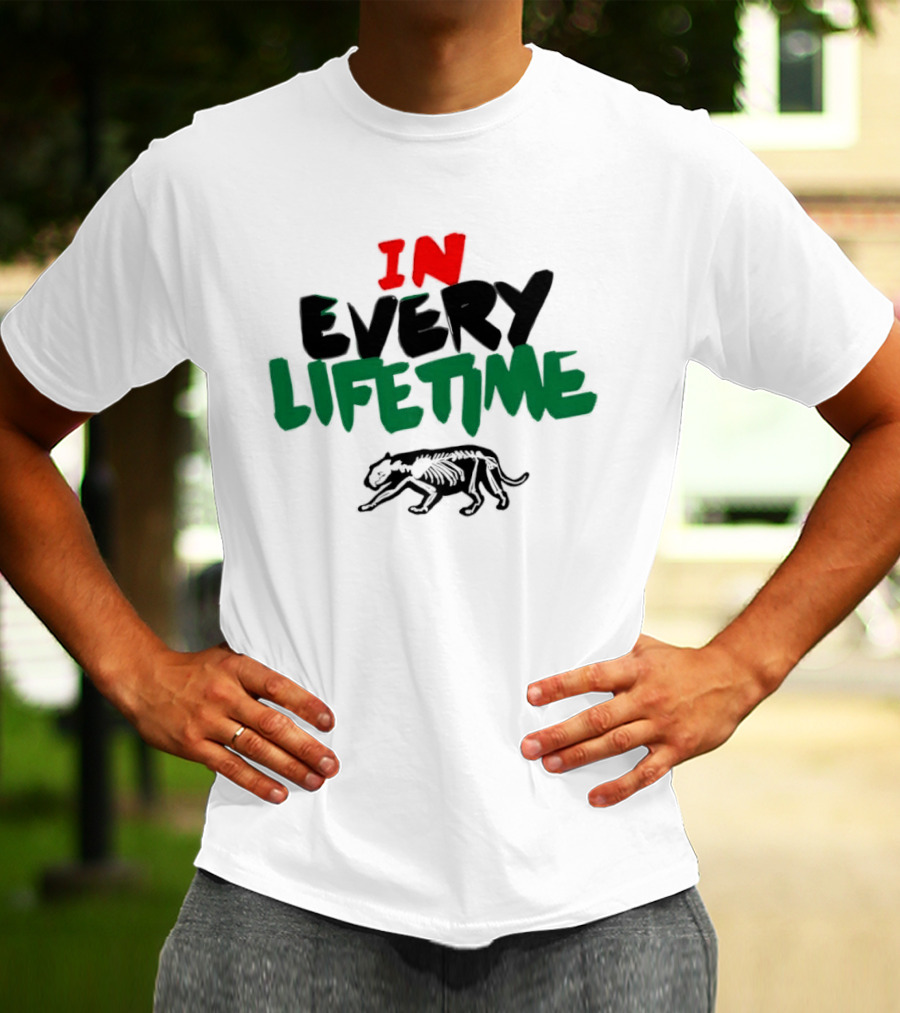 In Every Lifetime Skeleton Panther Anatomy T-Shirt