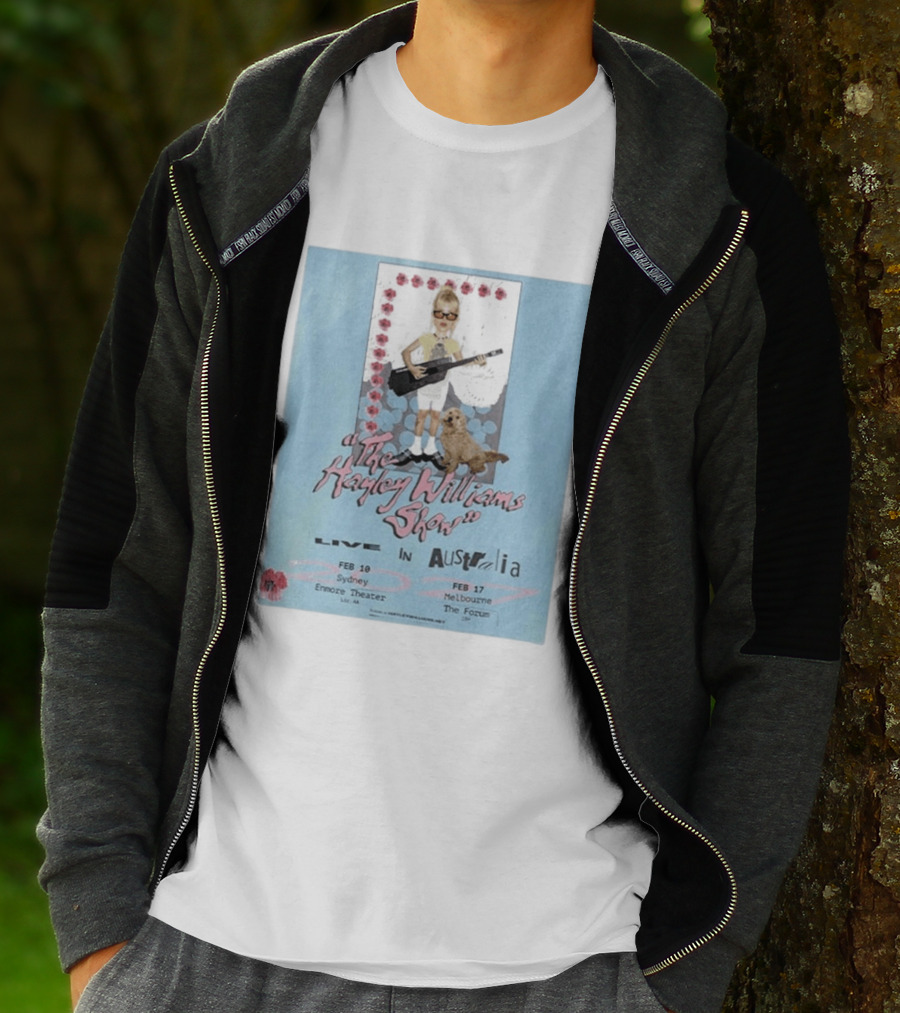 The Hayley Williams Show Live In Australia 2027 Enmore Theater Sydney Feb 10 The Forum Melbourne Feb 17 T-Shirt