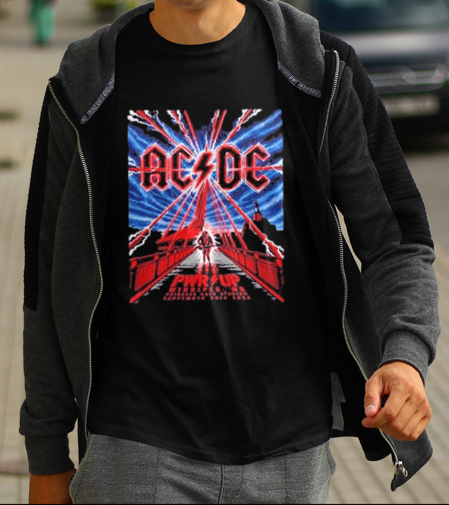 ACDC PWR UP Tour September 20 2026 Princess Auto Stadium Winnipeg MB Event T-Shirt