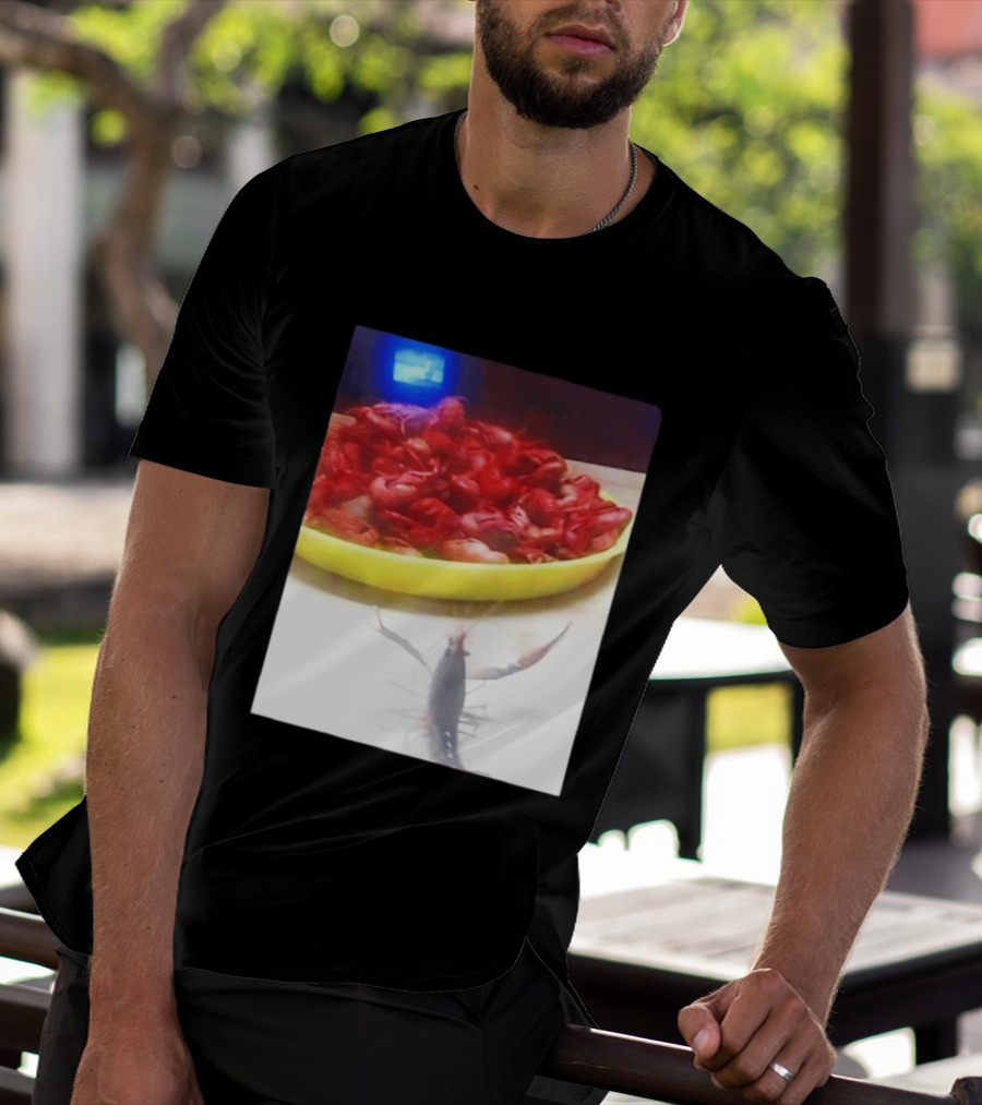 Sad Shrimp Meme T-Shirt