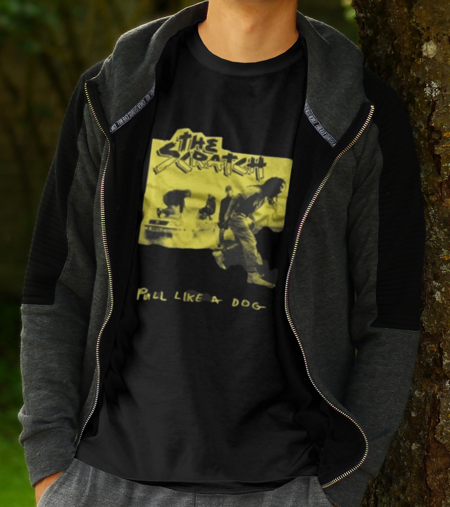 The Scratch Pull Like A Dog Grunge Style Vintage Band T-Shirt