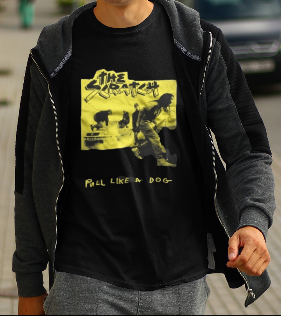The Scratch Pull Like A Dog Grunge Style Vintage Band T-Shirt