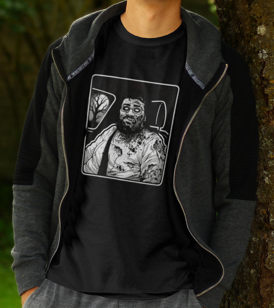 Undead Armenian Cory Zombie Ride With Tree T-Shirt