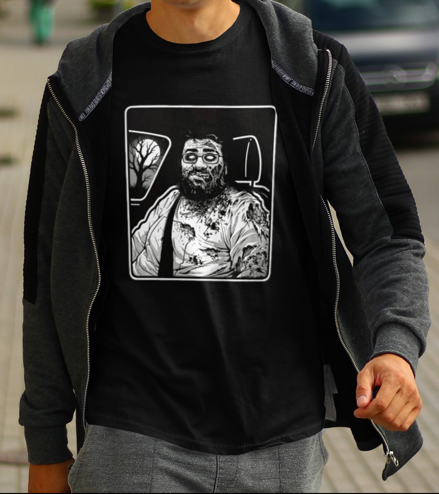 Undead Armenian Cory Zombie Ride With Tree T-Shirt