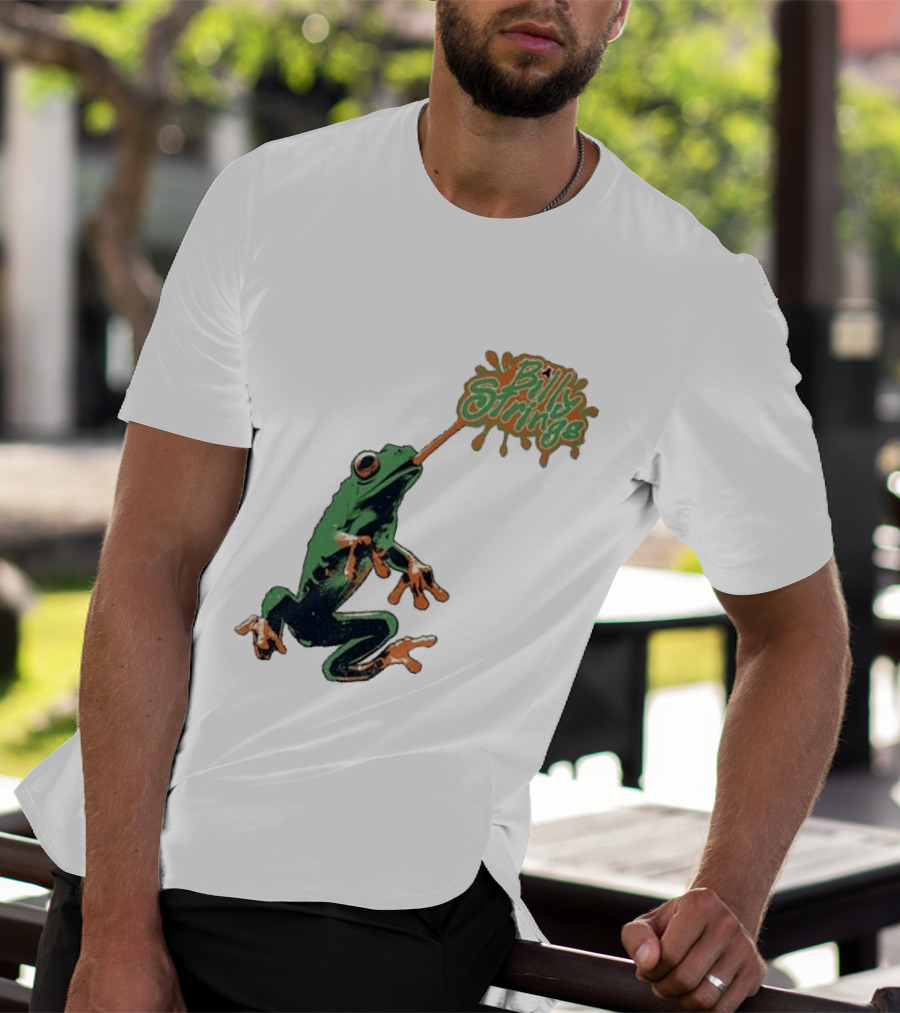 Billy Strings Frog With Orange Tongue And Fruit T-Shirt