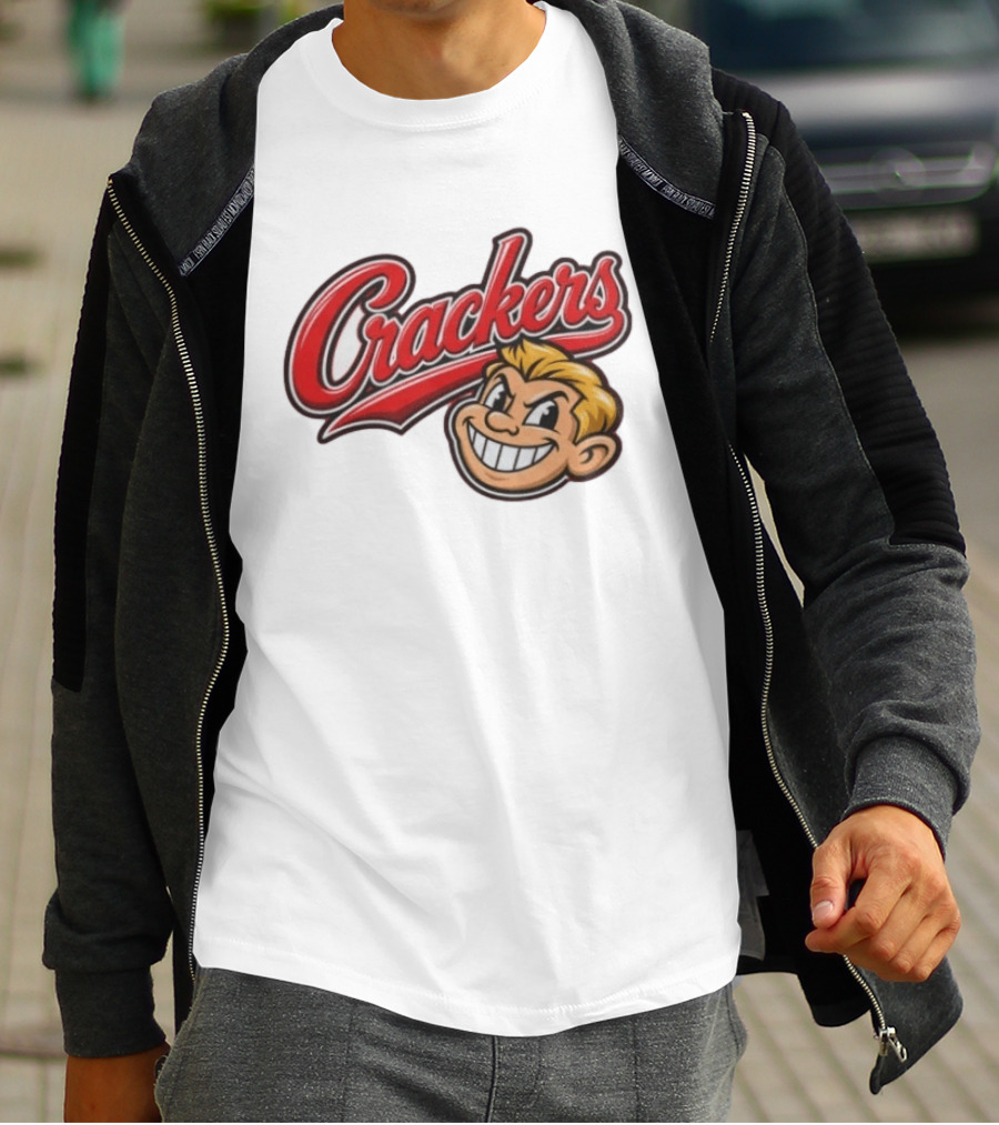 Crackers Vintage Baseball Team T-Shirt