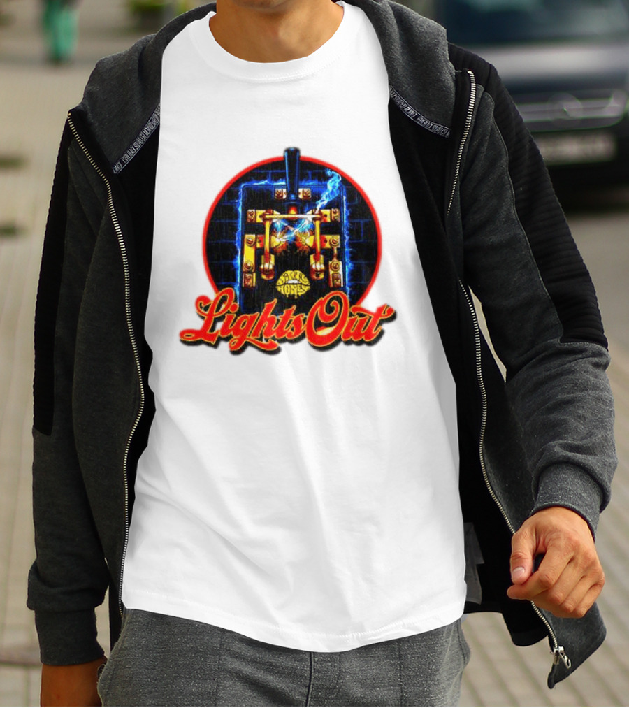 Dirty Honey Lights Out Electric Switch Rock Band Raglan T-Shirt