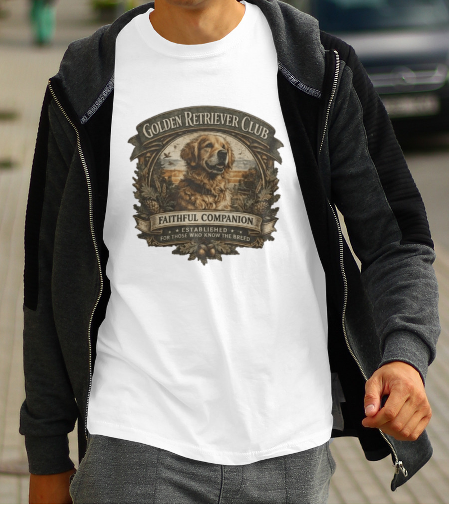 Golden Retriever Club Faithful Companion Established For Those Who Know The Breed T-Shirt