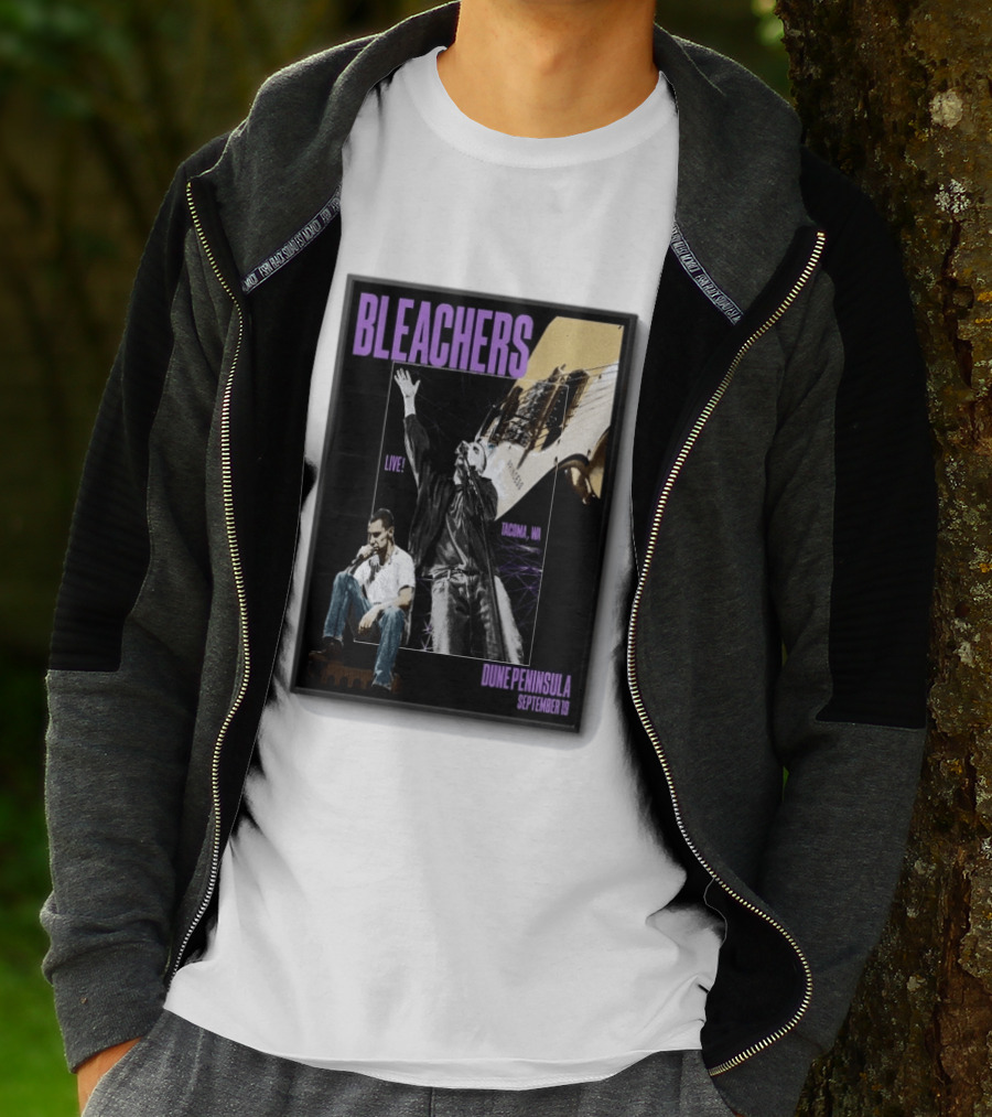 Bleachers Live Tacoma WA Dune Peninsula September 19 T-Shirt
