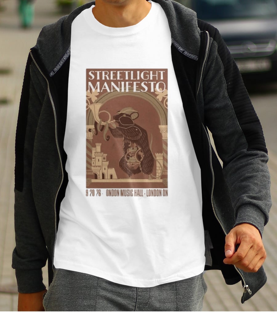 Streetlight Manifesto London Music Hall London 2026 Show T-Shirt