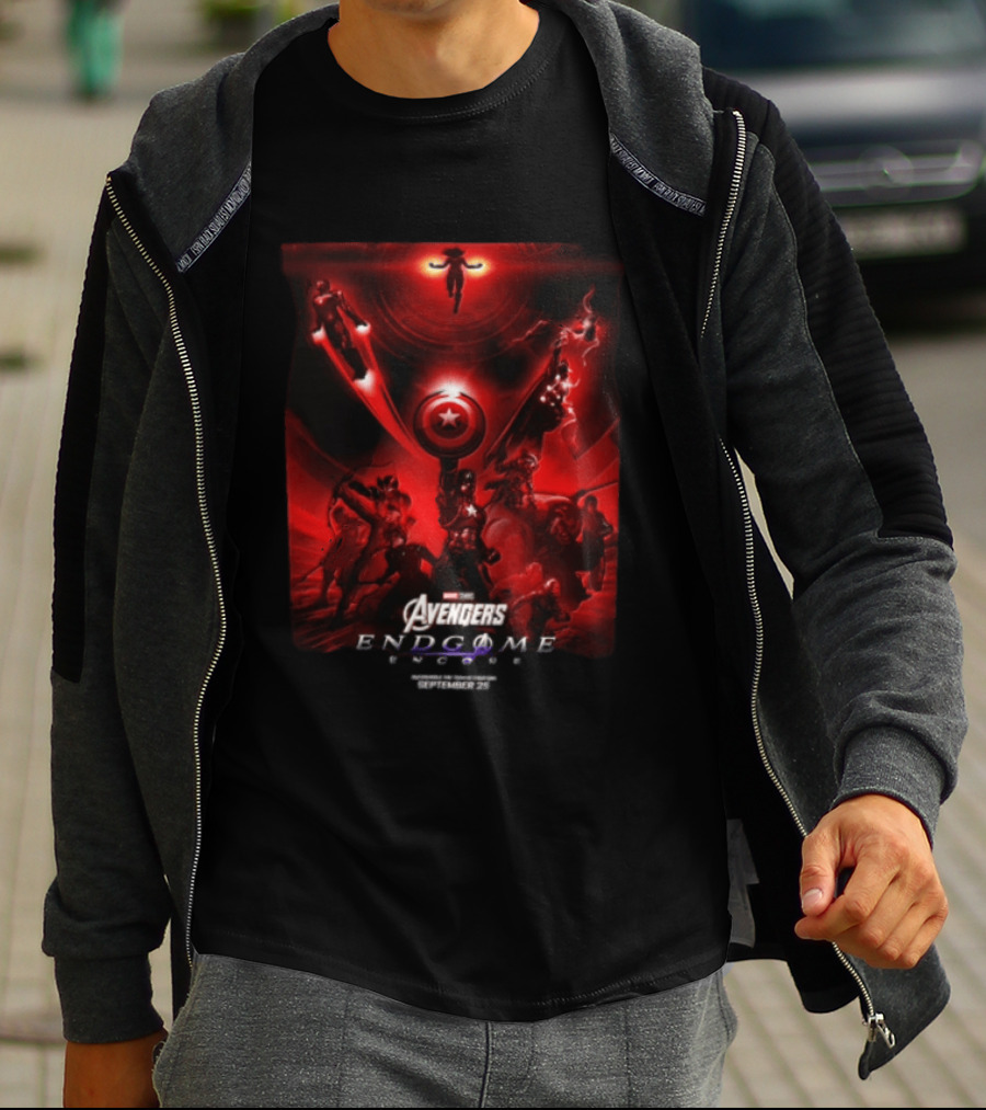 Avengers Endgame Marvel Studios 2019 Heroes Reunion T-Shirt