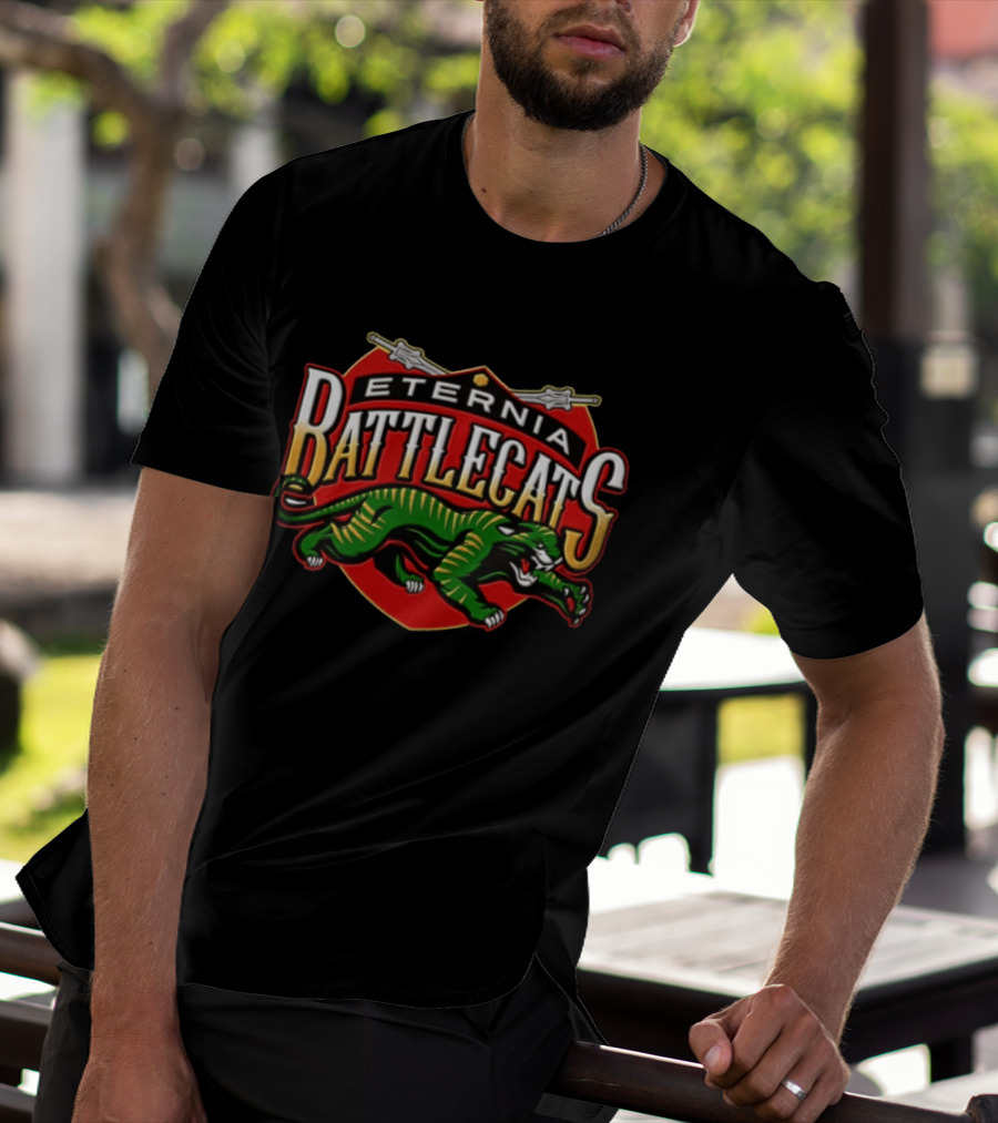 Eternia Battlecats Retro Style Iconic Feline T-Shirt