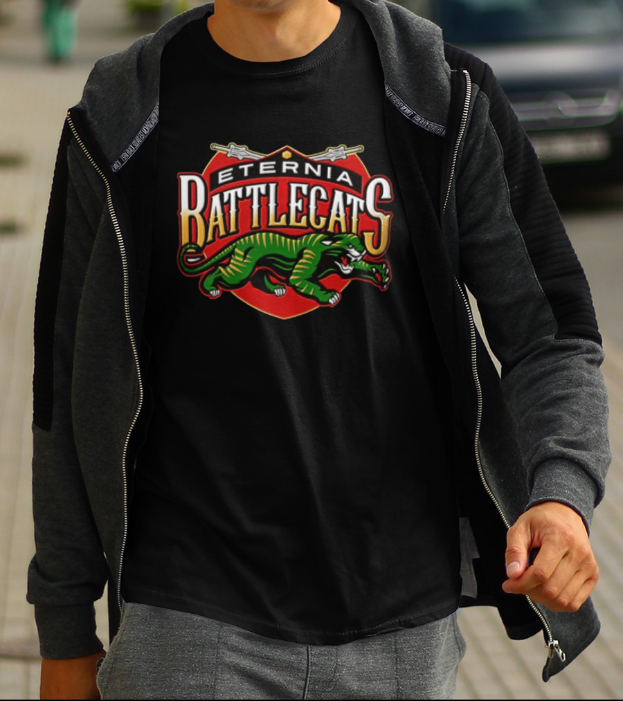 Eternia Battlecats Retro Style Iconic Feline T-Shirt