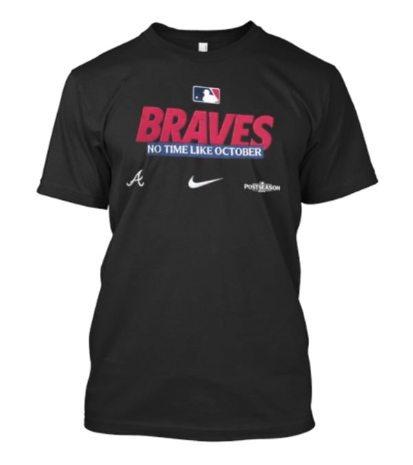 Braves No Time Like October MLB Nike T-Shirt