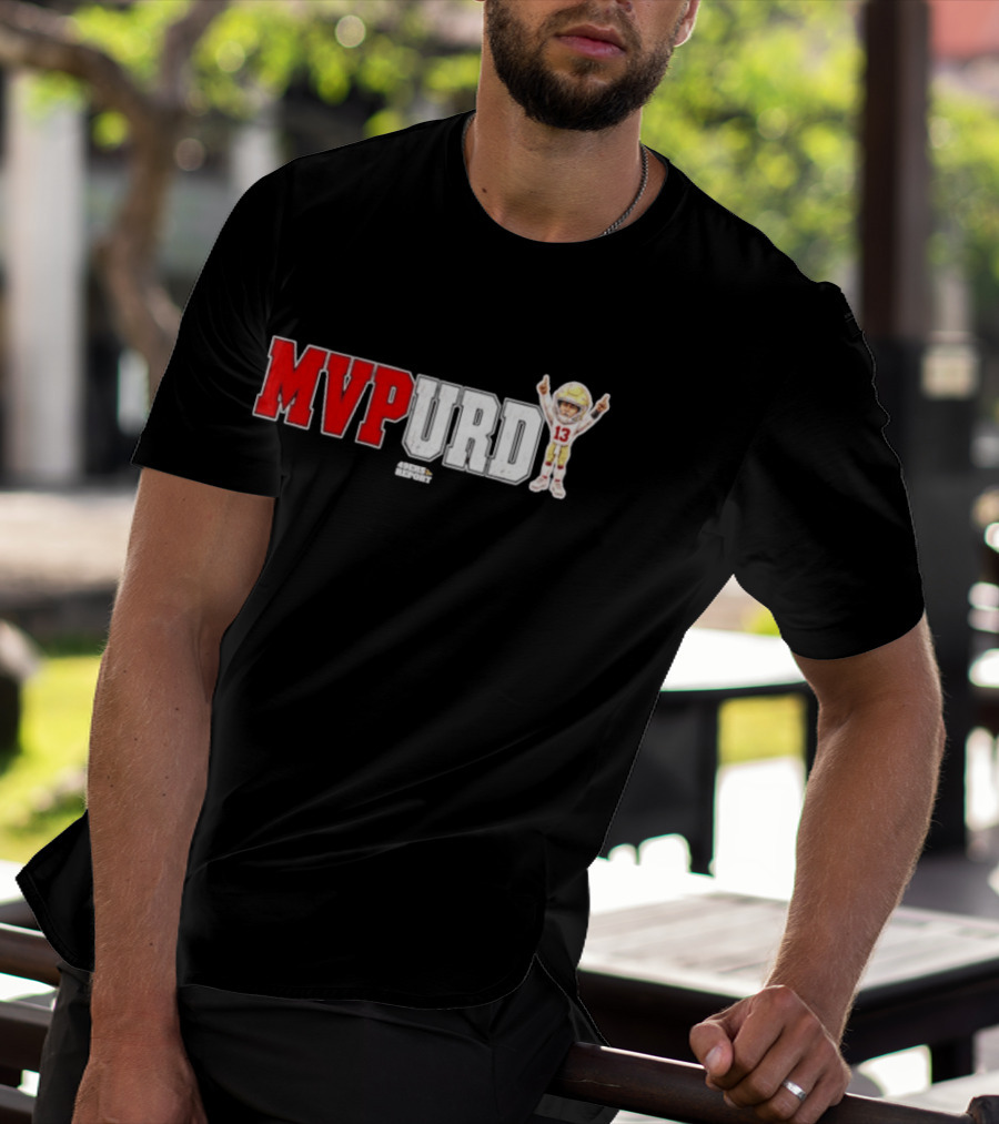 Brock Purdy MVPurd 49ers Report MVP SZN 13 San Francisco 49ers T-Shirt
