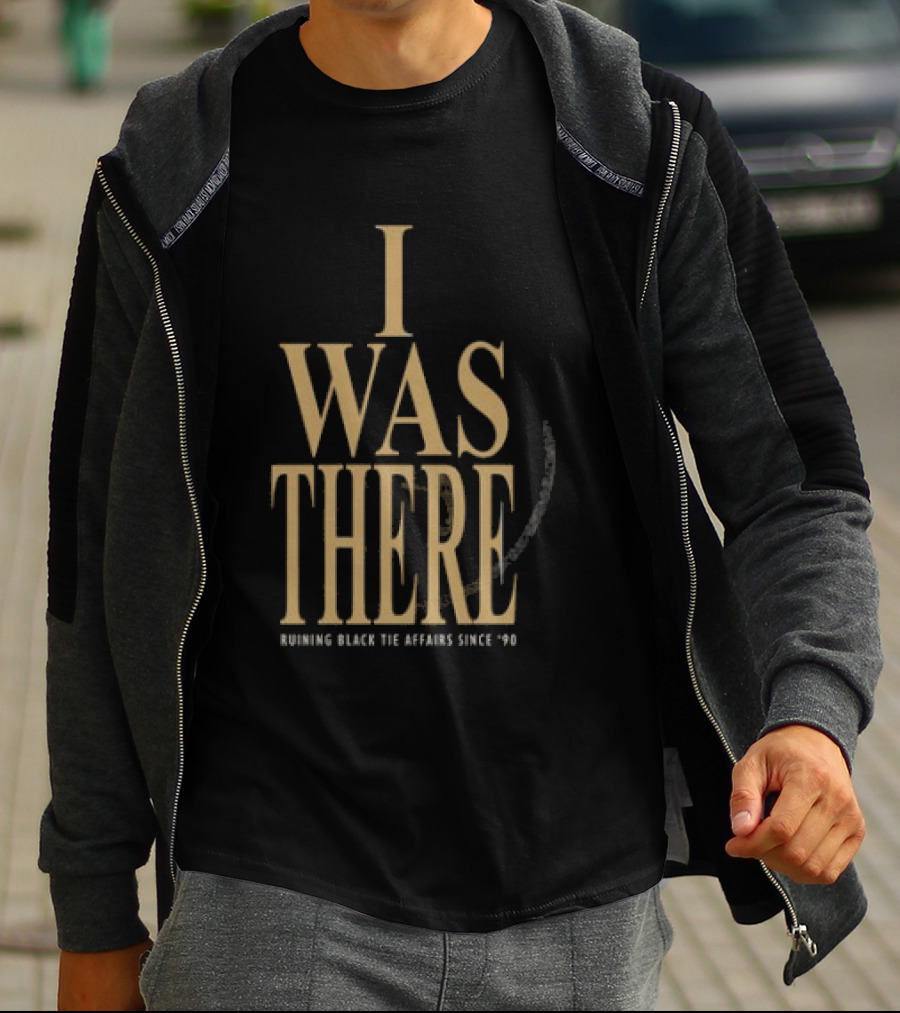 Garth Brooks Blame It All On My Roots The Arena Tour I Was There Ruining Black Tie Affairs Since '90 T-Shirt