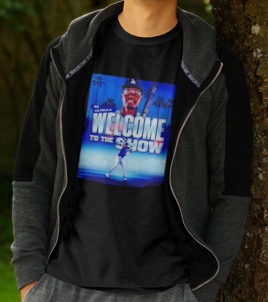 Josue De Paula Welcome To The Show Los Angeles Dodgers T-Shirt