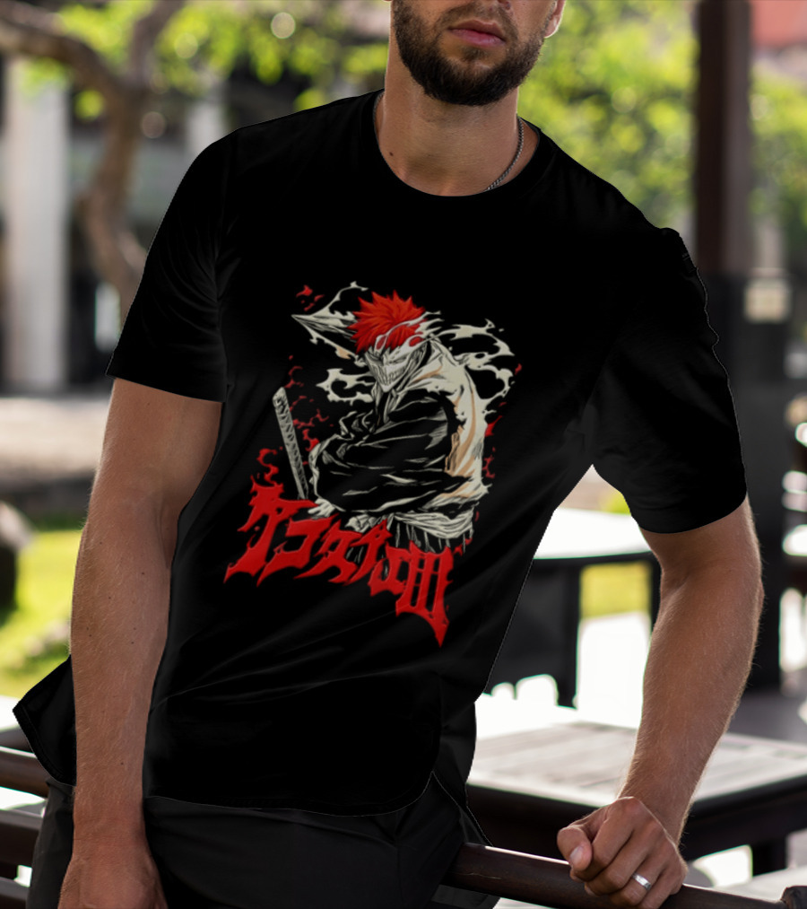 Bleach Ichigo Kurosaki Hollow Form Japanese T-Shirt