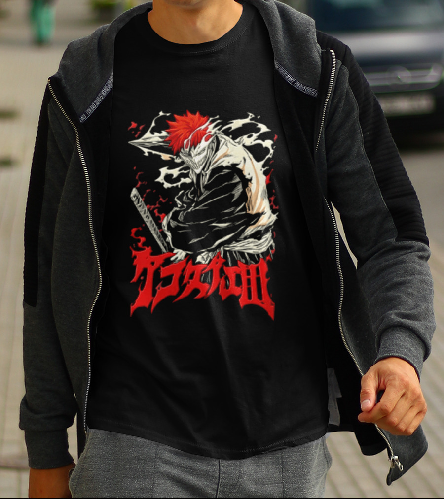 Bleach Ichigo Kurosaki Hollow Form Japanese T-Shirt