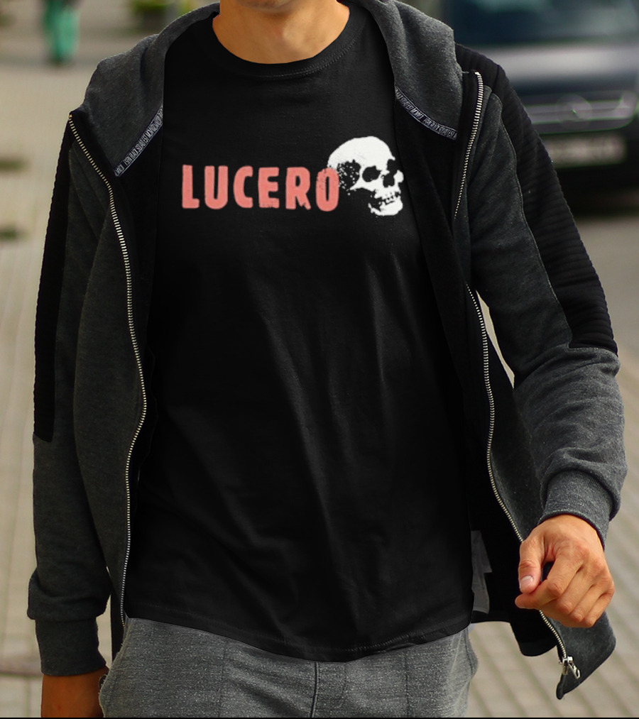 Lucero Skull Leaves T-Shirt