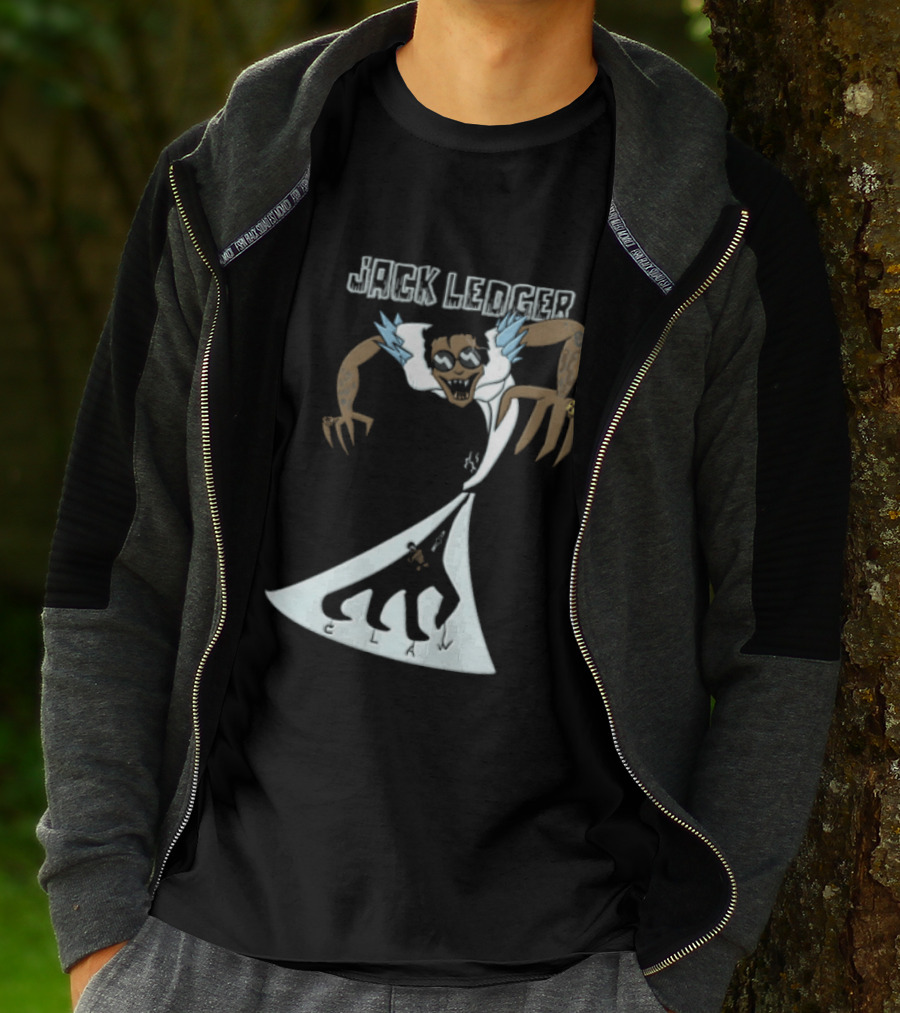 Jack Ledger Horror Character Summoning Creepy Figure T-Shirt