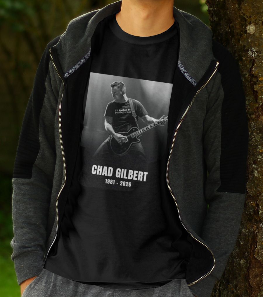 Chad Gilbert 1981 2026 I'd Rather Be Petting A Dog T-Shirt