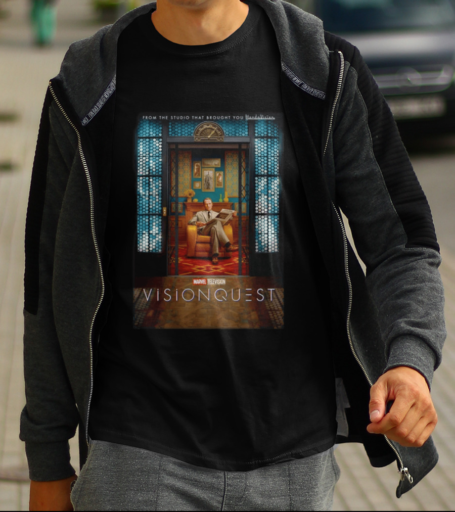 VisionQuest Marvel Television From WandaVision Studio Disney Plus October 14 2026 T-Shirt