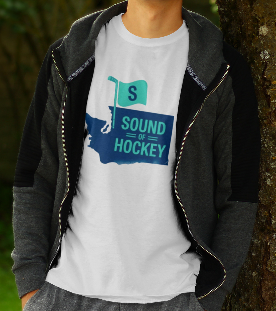 Seattle Kraken Sound Of Hockey State Flag S T-Shirt