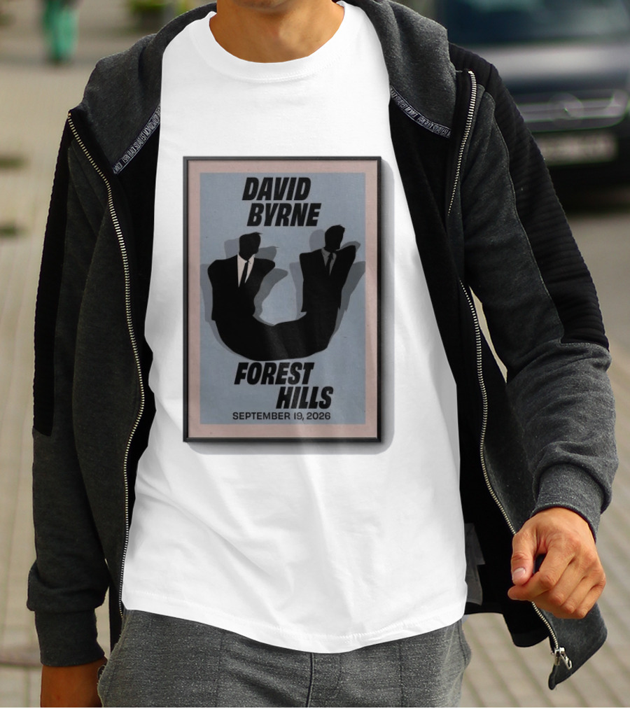 David Byrne Forest Hills September 19 2026 T-Shirt