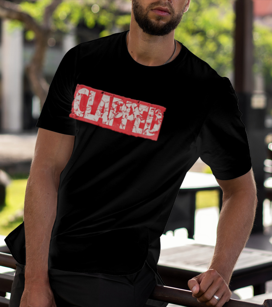 Clappedmob Raw Cut Halloween Horror Characters T-Shirt