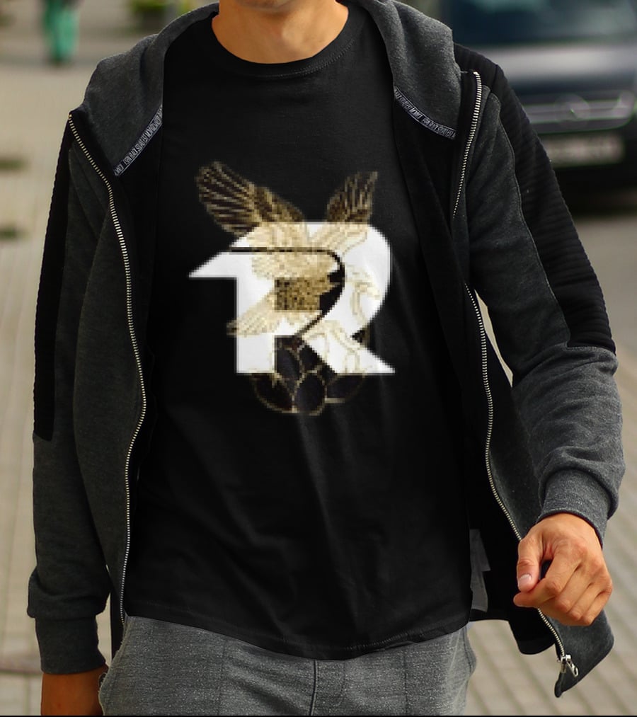Fuerza Regida Aguila Emblem Featuring Majestic Eagle T-Shirt