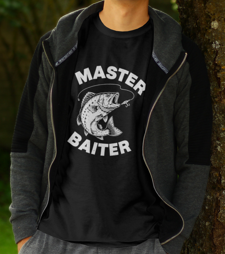 Master Baiter Fishing Hook Fish T-Shirt