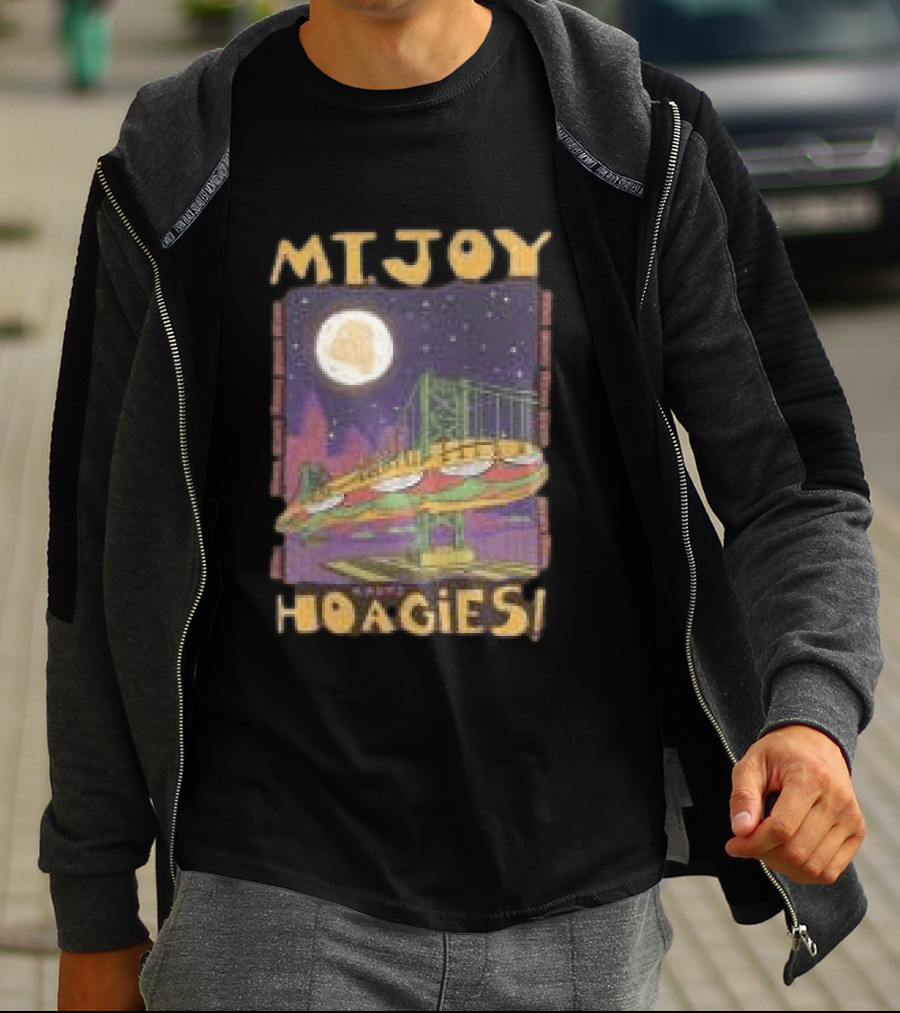 Mt Joy Hoagies Moonlit Night Bridge T-Shirt