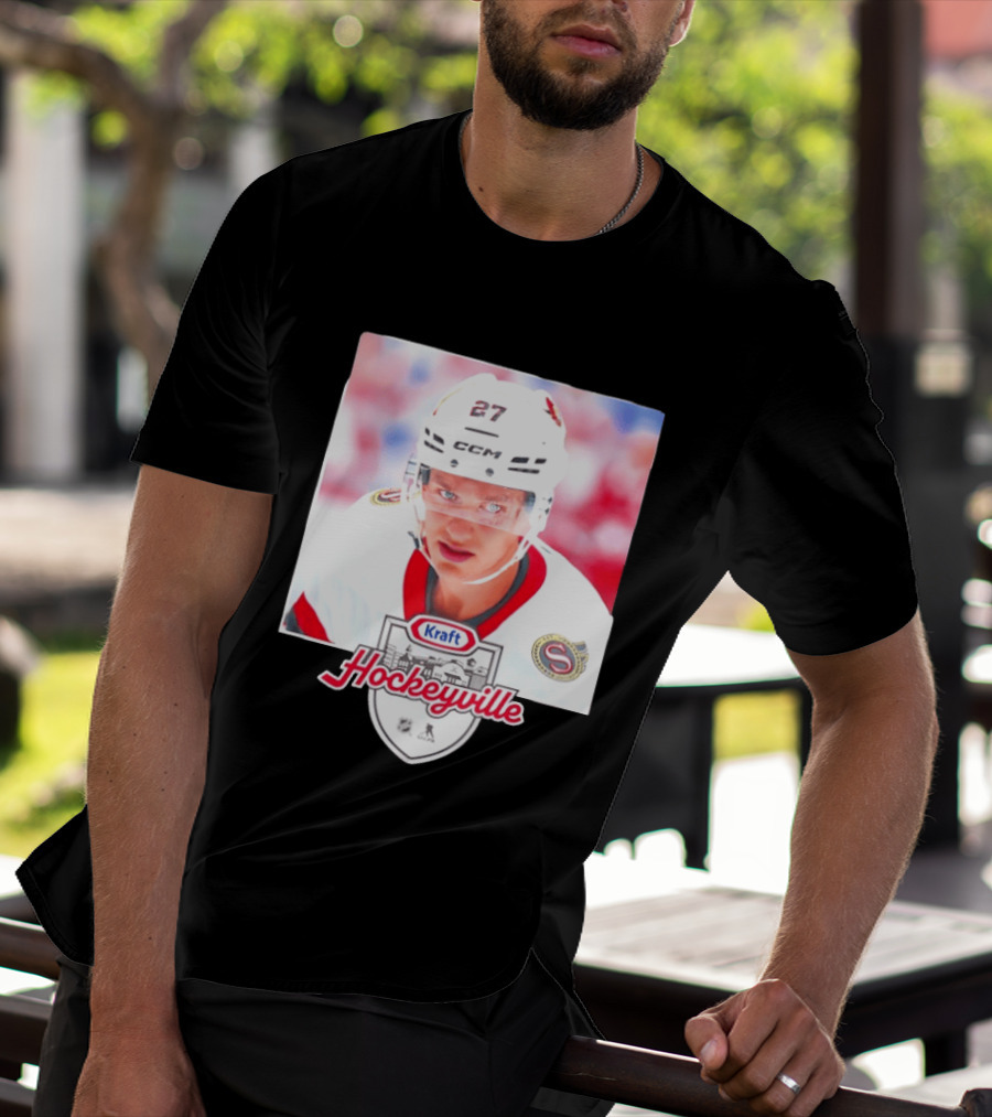 Ottawa Senators 27 Kraft Hockeyville CCM T-Shirt