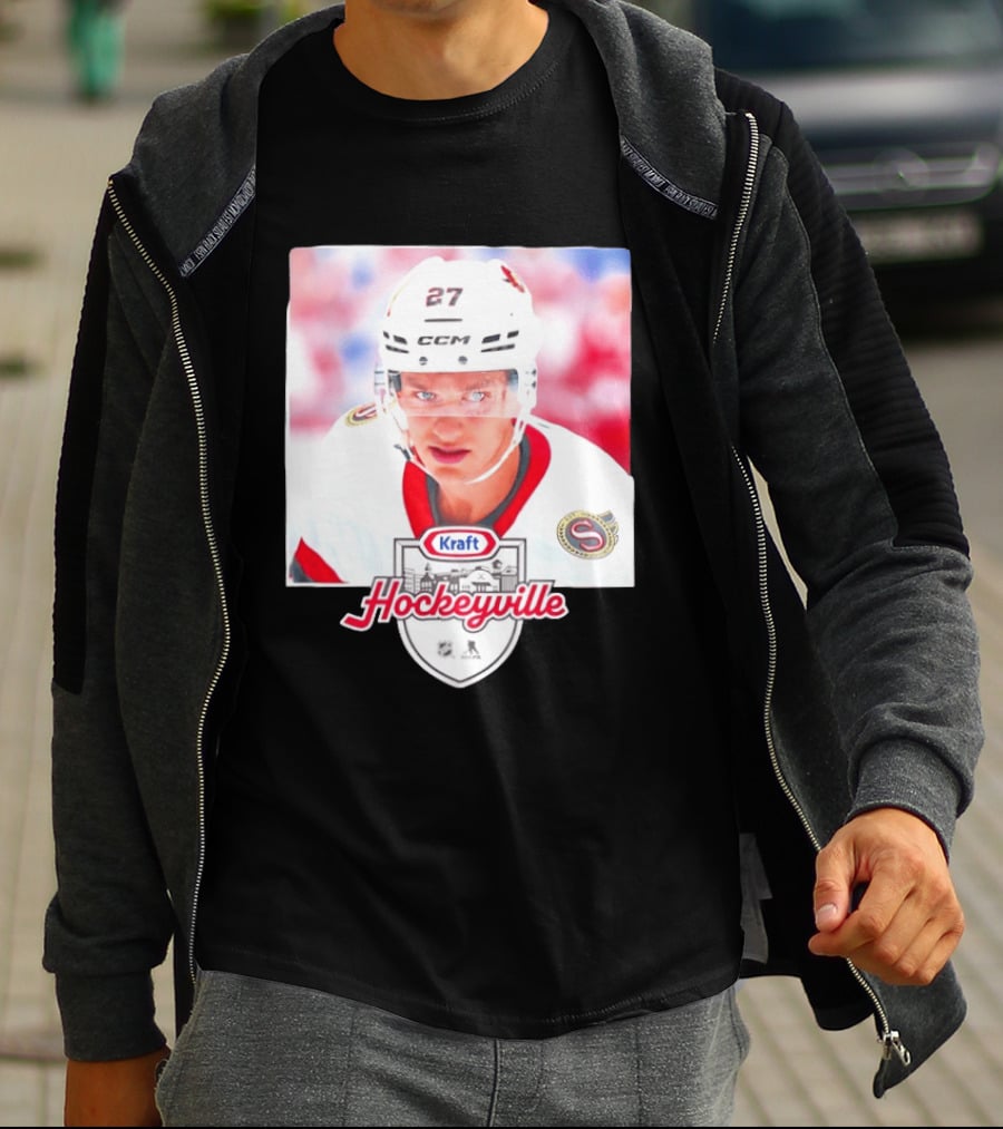 Ottawa Senators 27 Kraft Hockeyville CCM T-Shirt