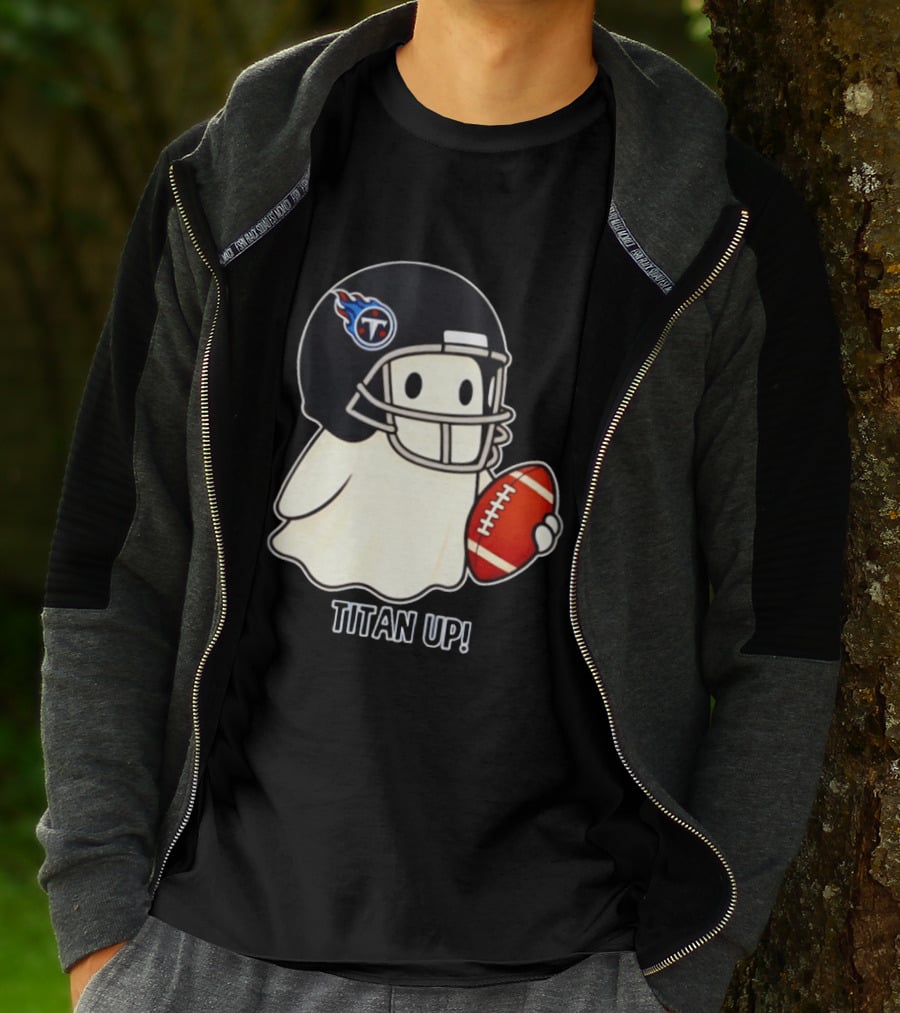 Tennessee Titans Ghost Halloween Titan Up 2026 Football Team Fan Gear T-Shirt