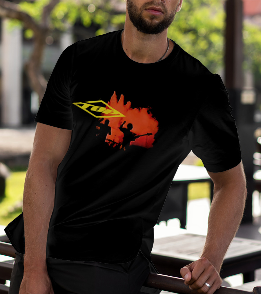 Twenty One Pilots Top Logo Red Splash T-Shirt